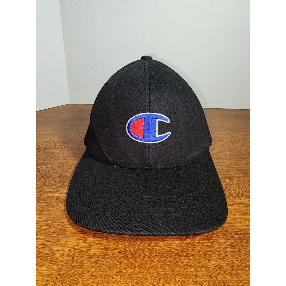 Champion Kids‎ Black Hat Youth Flexfit S/M EUC